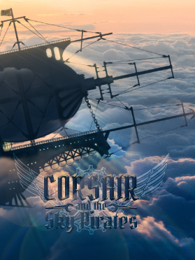 Corsair and the Sky Pirates by Mark Piggott from Curious Corvid Publishing.