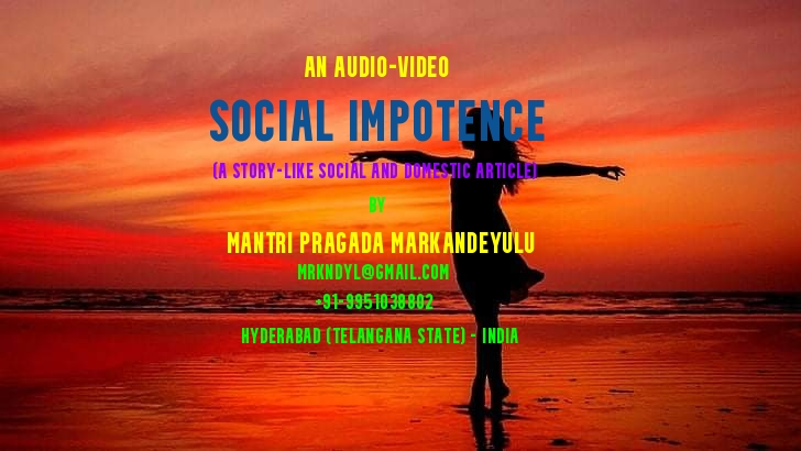 Social Impotence (Published story - Copyright)